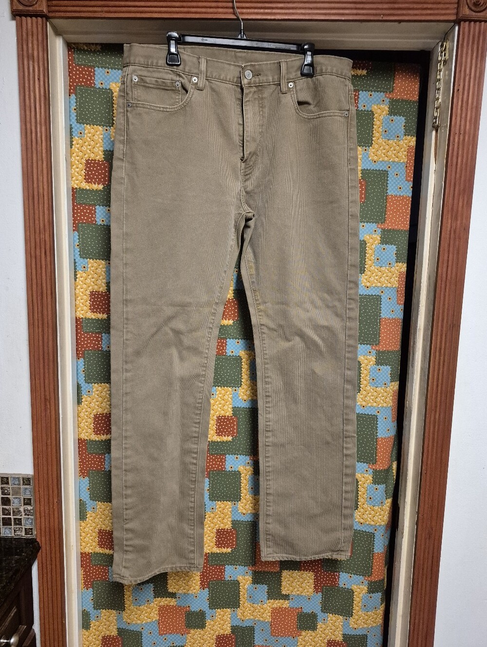 Levi's 513 Straight Beige Jeans